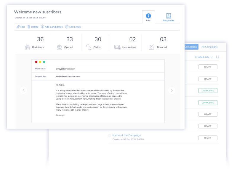 Recruitment Marketing Campaigns