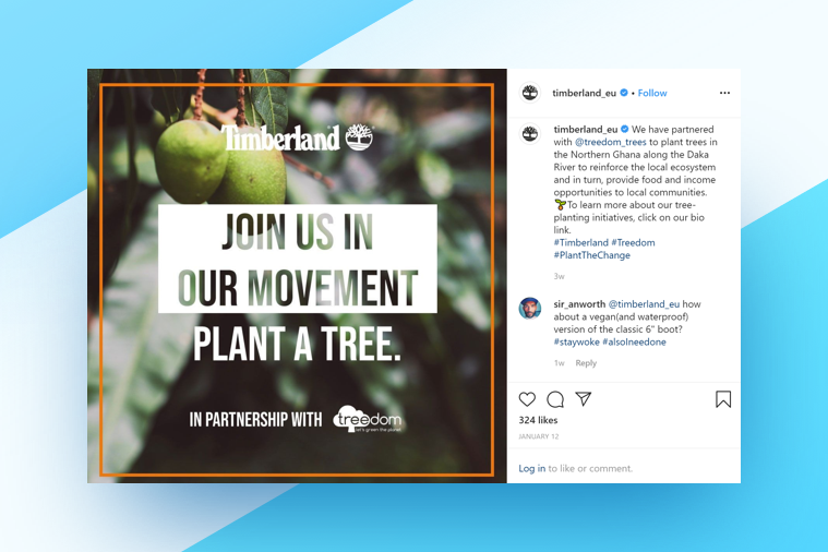Timberland - Employer Branding on Social Media